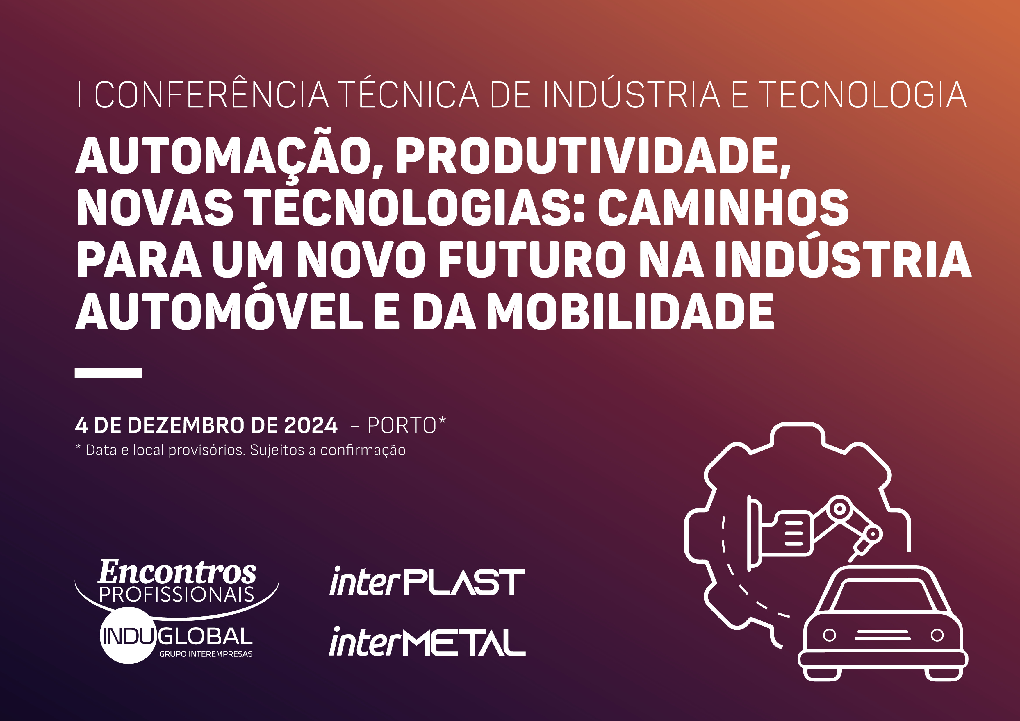 Pster de I Conferncia Tcnica de Indstria e Tecnologia